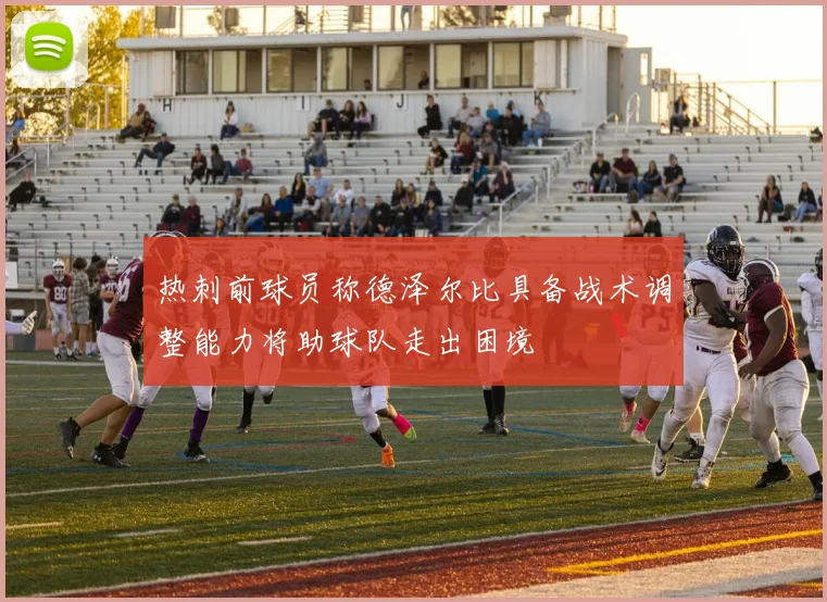 热刺前球员称德泽尔比具备战术调整能力将助球队走出困境